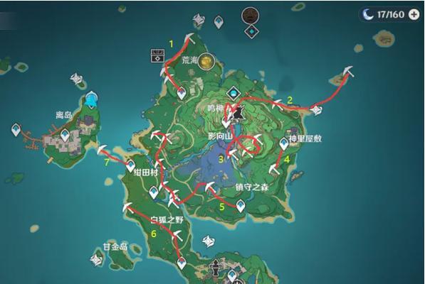 原神魔晶矿最快采集方法与技巧(掌握魔晶矿采集技巧)