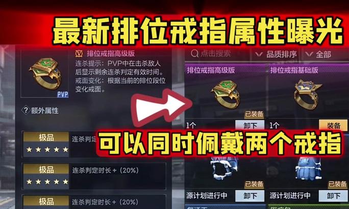 CF戒指的佩戴方法是什么？戒指有哪些属性加成？