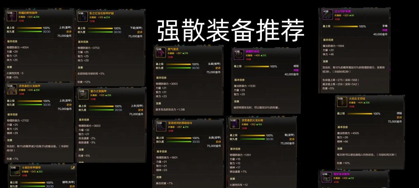 地下城手游中如何整理仓库装备?有哪些技巧?