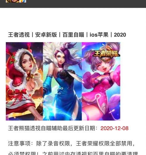 如何辨别王者荣耀中的透视作弊?识别方法有哪些?
